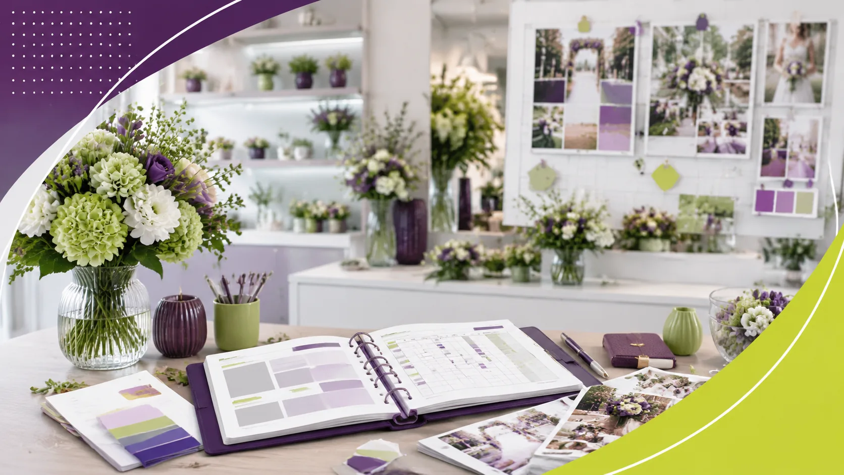 Illustration du sujet Magasin de fleurs Floreden