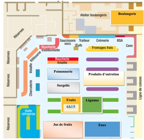 Plan du magasin Carrefour City